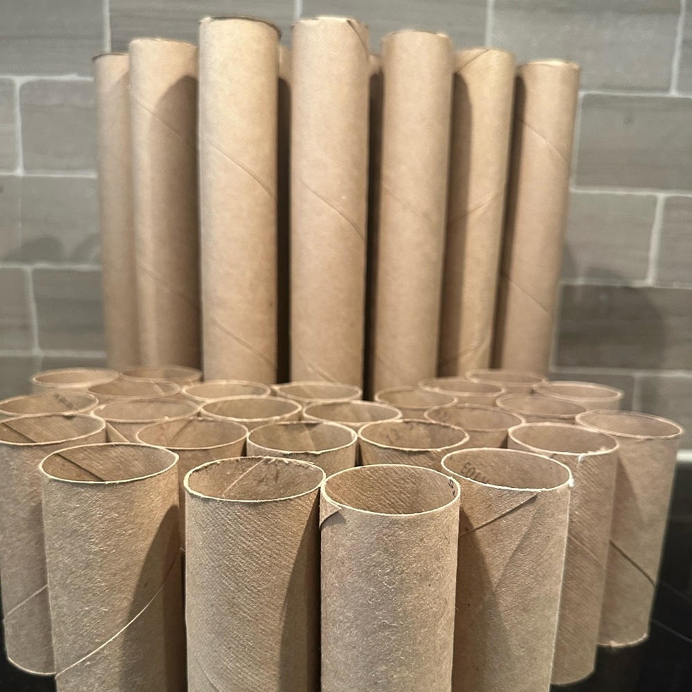 44 Craft Rolls for Crafts, Gardening, or organizing -Paper Towel & Toilet Paper - Picture 1 of 10